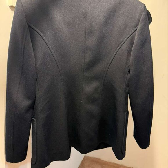 Armani Jeans Dark Navy Blazer | Made in Italy | Perfect Tailoring | Size US 6 - Picture 6 of 7